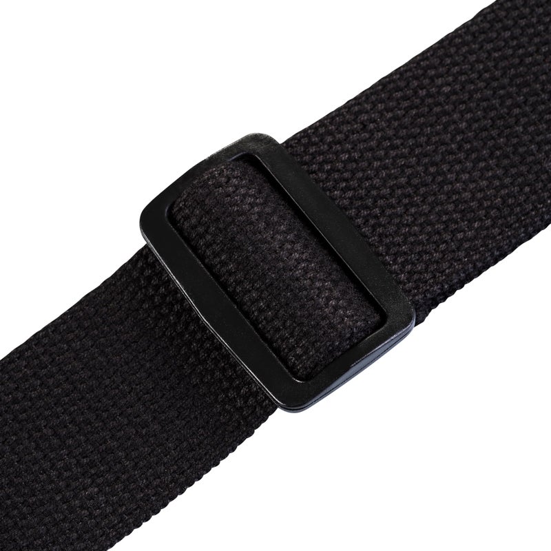 Levy's Leathers Signature Series Cotton Guitar Strap, Durable, Comfortable, and Adjustable - Black (MSSC8-BLK) - Image 3